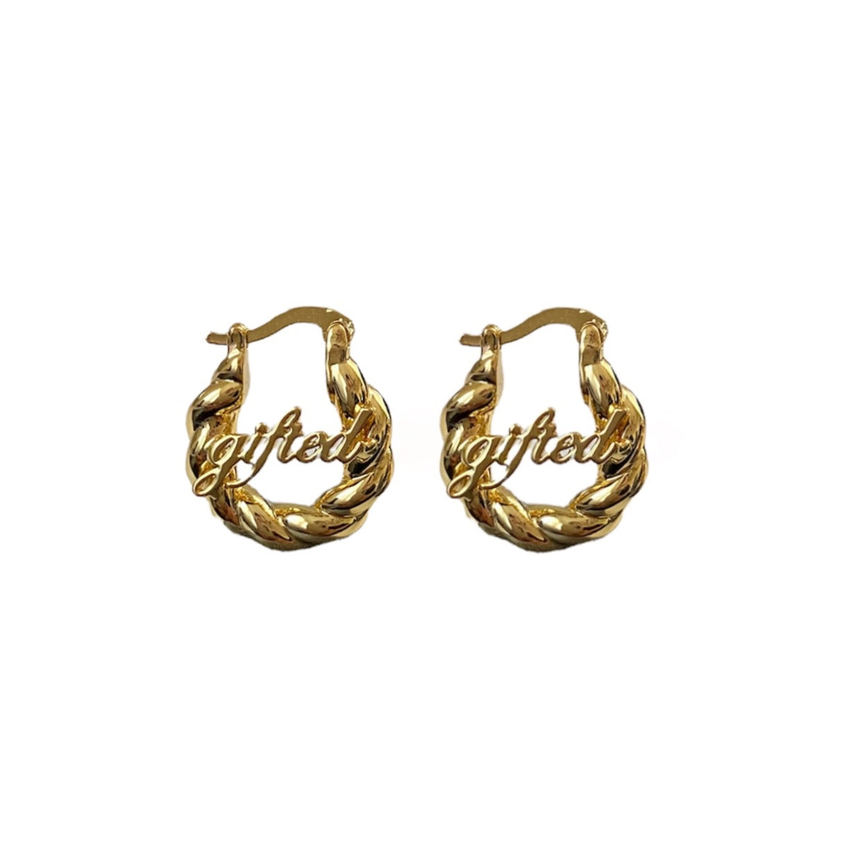 GIFTED HOOP EARRINGS